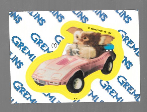 1984 topps gremlins puzzle - 1984,