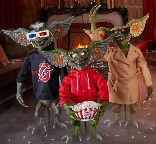Animated led gremlins piece - animated,
