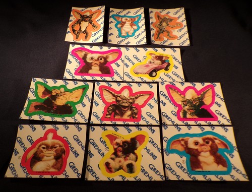 Gremlins complete stickers set - gremlins,